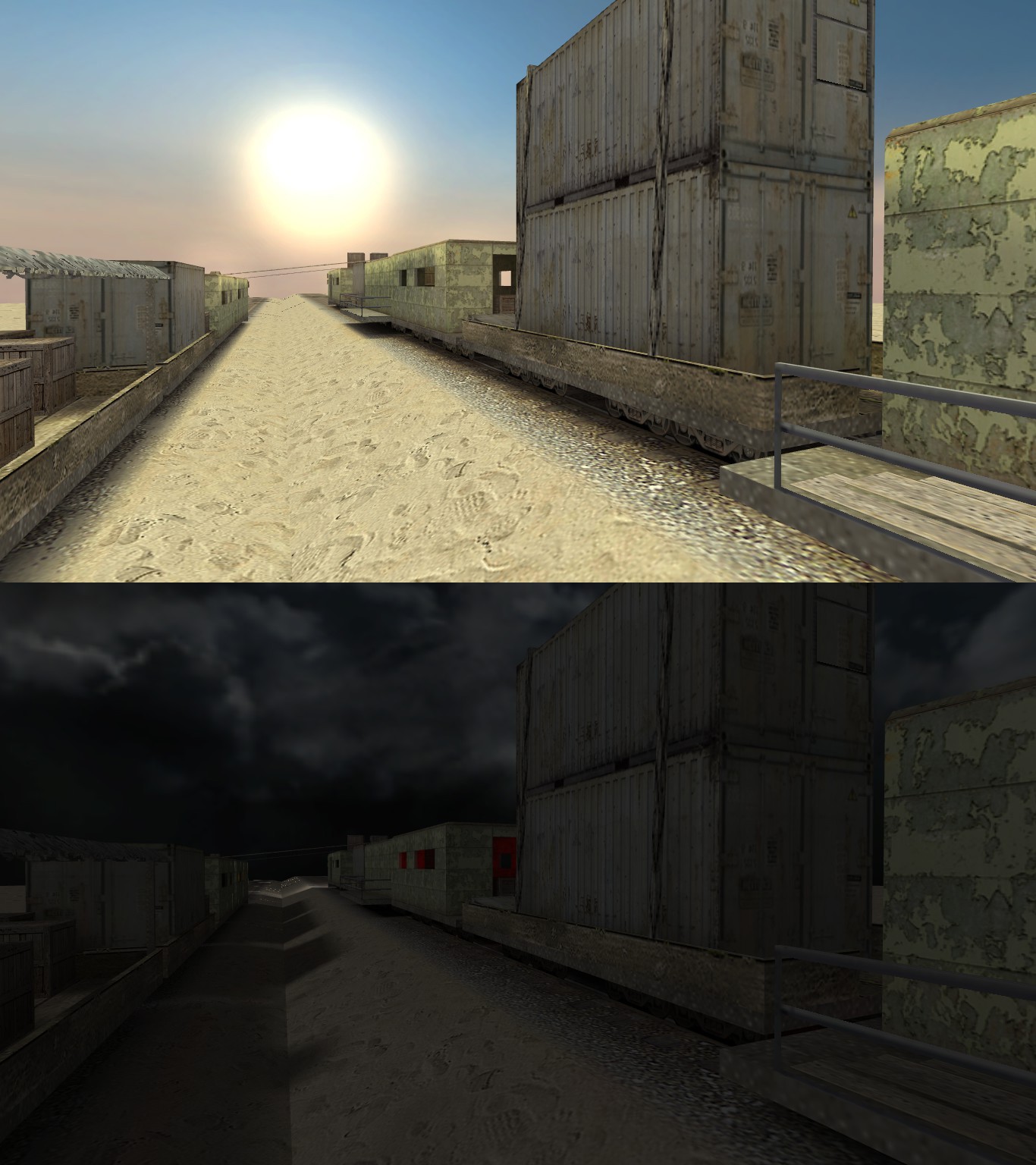 Download zm_2trains v3 Day/Night - Screenshot
