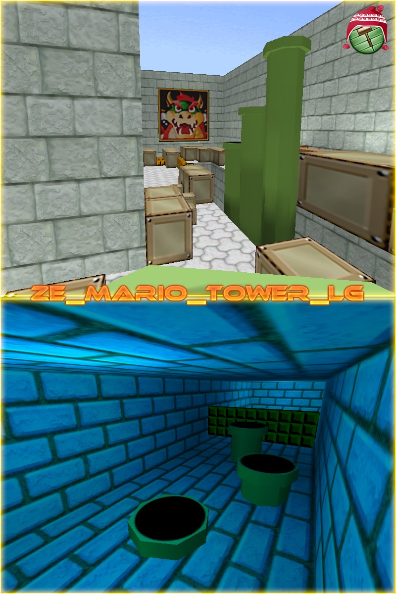 Download ze_mario_tower_lg - Screenshot
