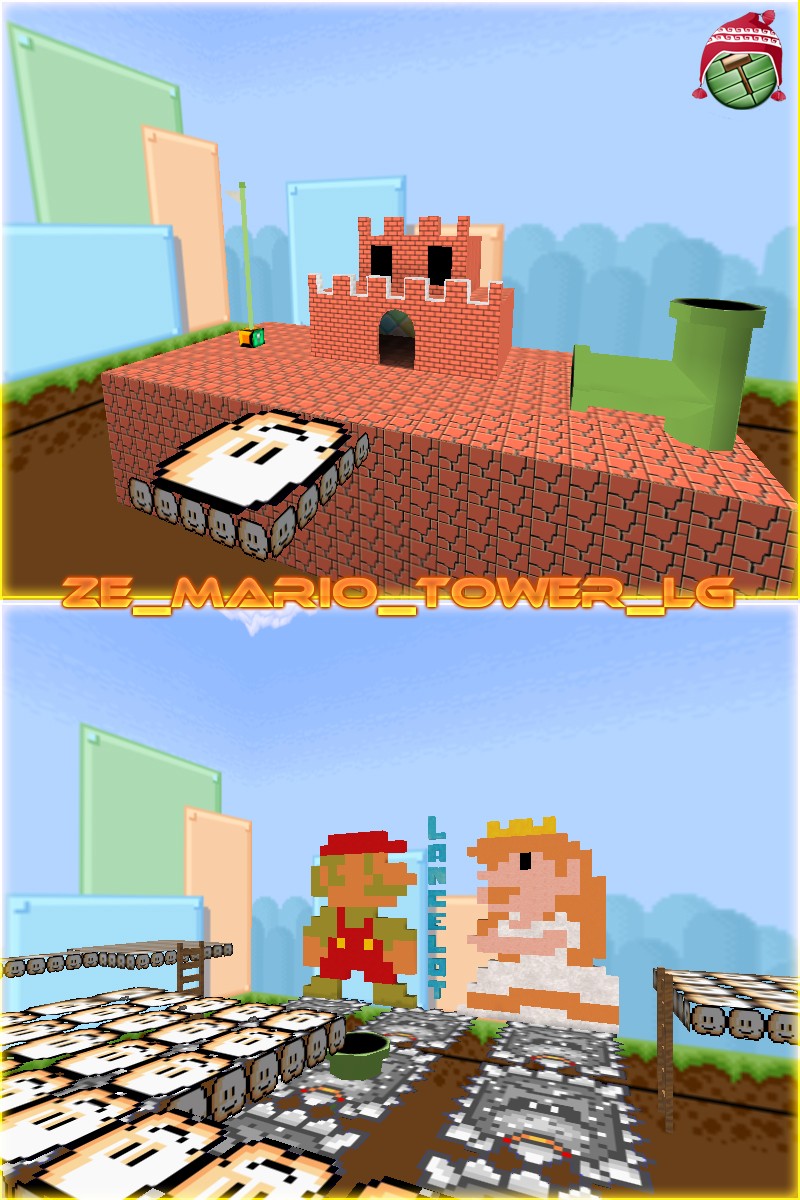 Download ze_mario_tower_lg - Screenshot