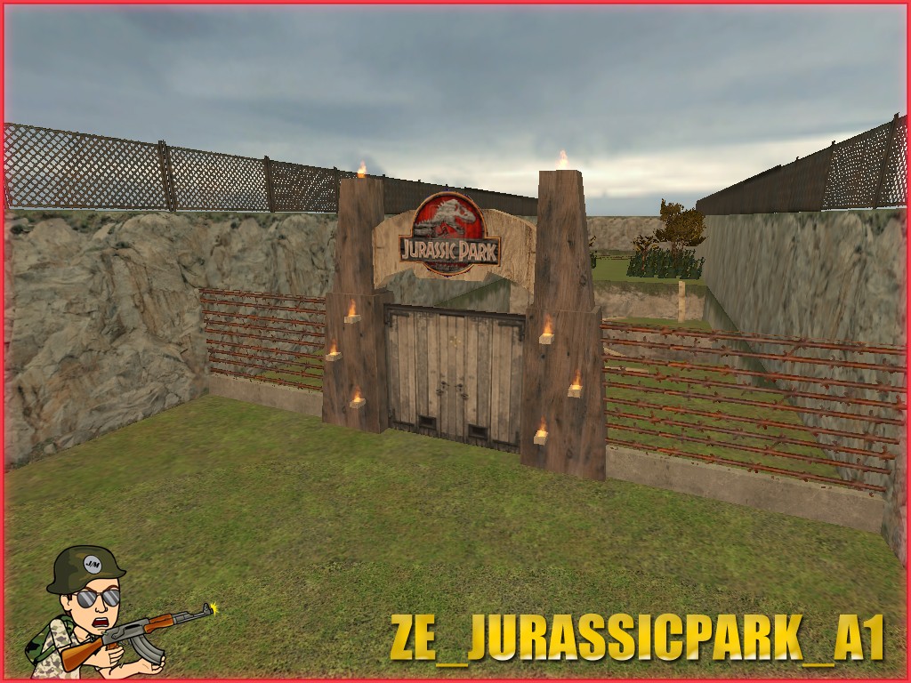 Download ze_jurassicpark_a1 - Screenshot