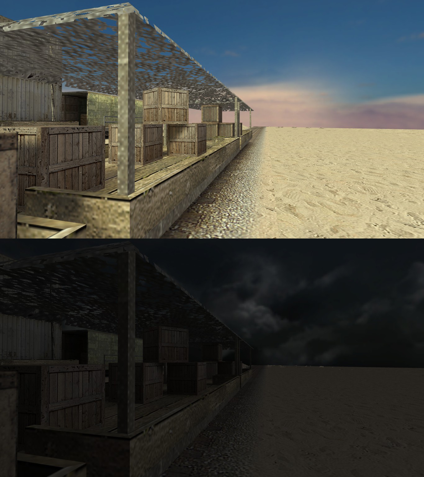 Download zm_2trains v3 Day/Night - Screenshot