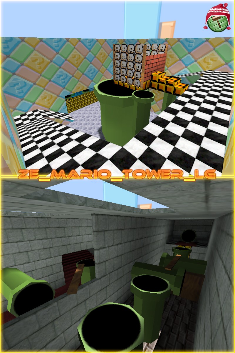 Download ze_mario_tower_lg - Screenshot